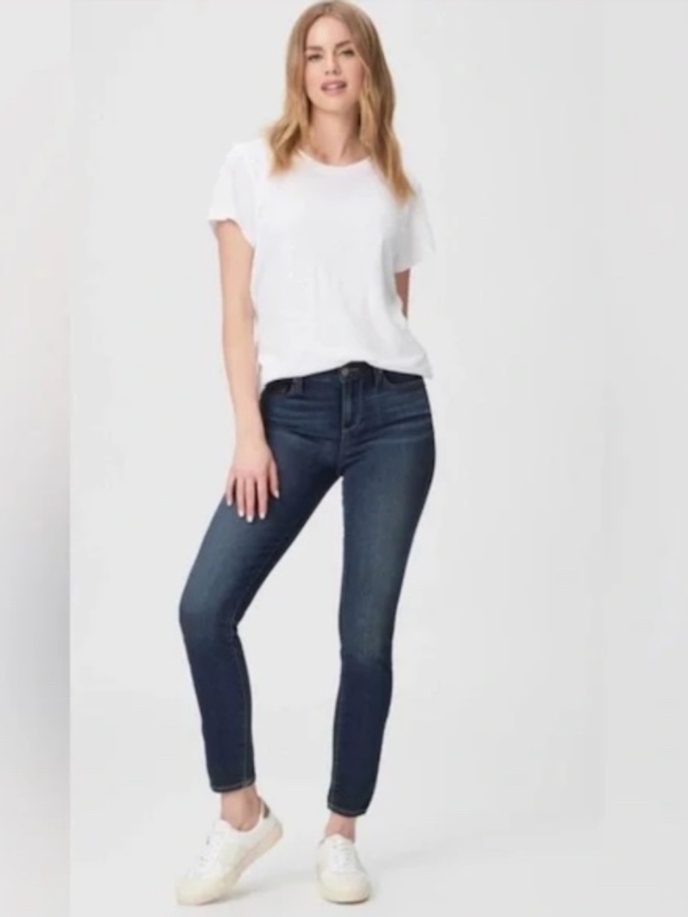 PAIGE Verdugo Ankle Skinny Jeans in Nottingham Size 26